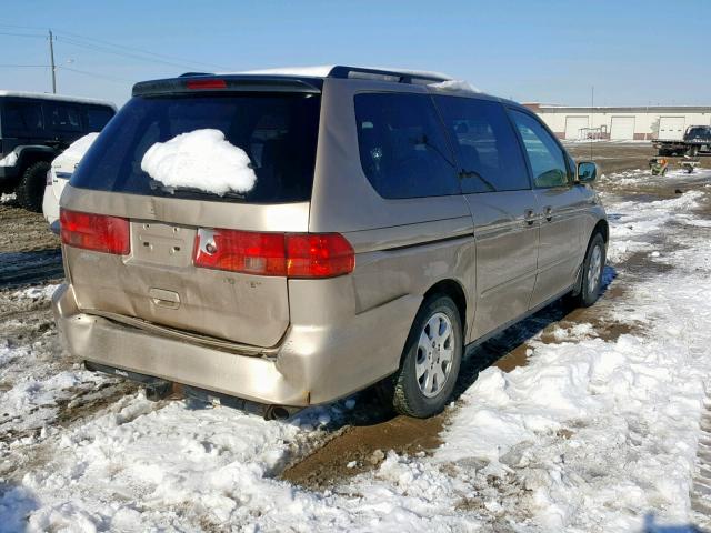 2HKRL18631H568177 - 2001 HONDA ODYSSEY EX ذهبي صورة 4