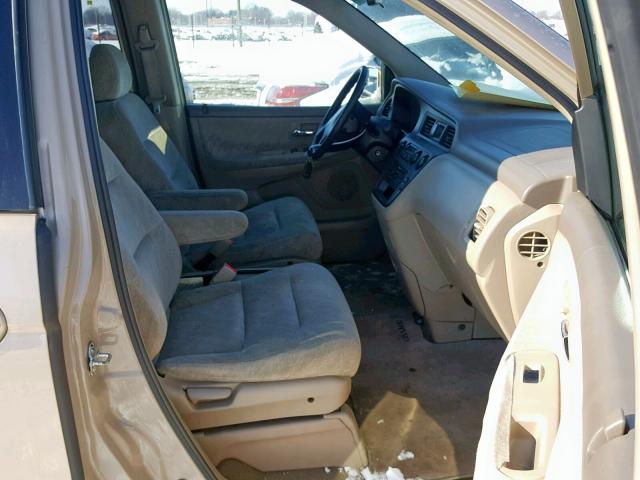 2HKRL18631H568177 - 2001 HONDA ODYSSEY EX ذهبي صورة 5
