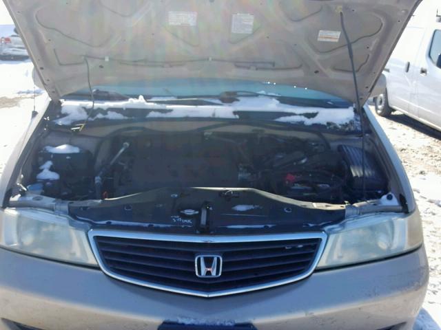2HKRL18631H568177 - 2001 HONDA ODYSSEY EX ذهبي صورة 7