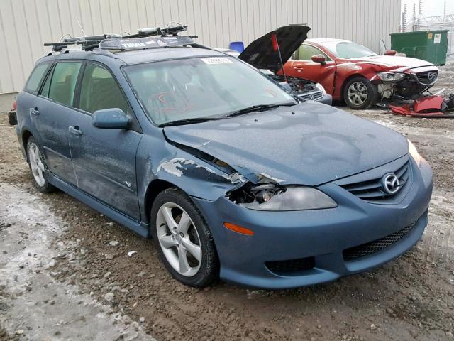 1YVFP82D045N61712 - 2004 MAZDA 6 S BLUE photo 1