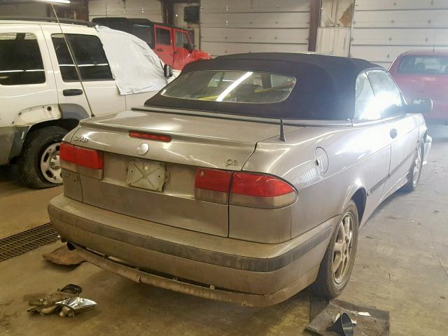 YS3DF75K337013493 - 2003 SAAB 9-3 SE GRAY photo 4