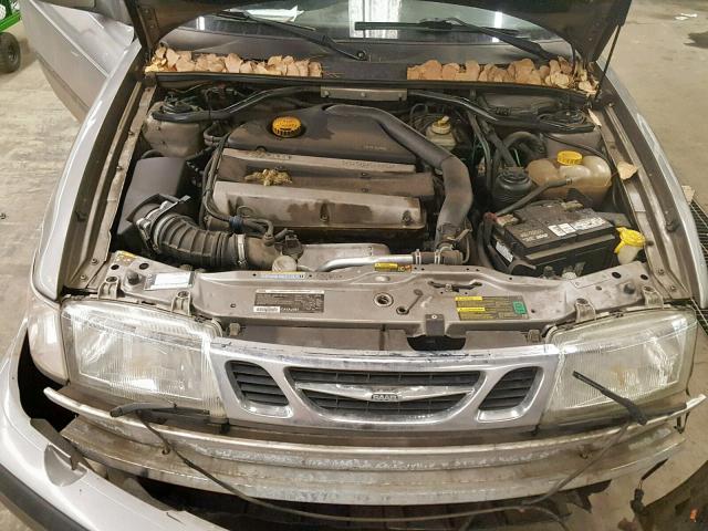 YS3DF75K337013493 - 2003 SAAB 9-3 SE GRAY photo 7