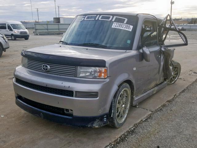 JTLKT334164046250 - 2006 TOYOTA SCION XB Сұр фото 2