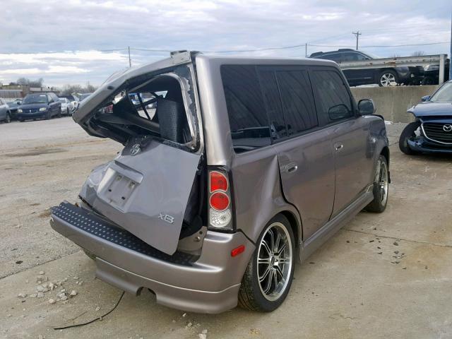 JTLKT334164046250 - 2006 TOYOTA SCION XB Сұр фото 4