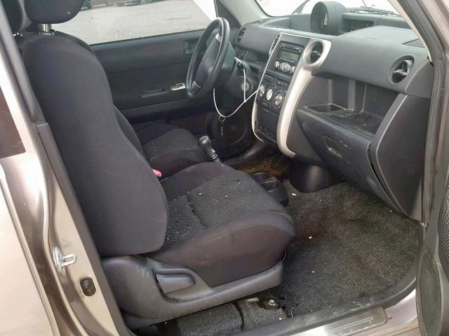 JTLKT334164046250 - 2006 TOYOTA SCION XB Сұр фото 5