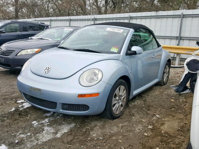 3VWRG31Y19M409253 - 2009 VOLKSWAGEN NEW BEETLE Mavi foto 2