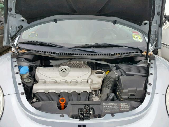 3VWRG31Y19M409253 - 2009 VOLKSWAGEN NEW BEETLE Mavi foto 7