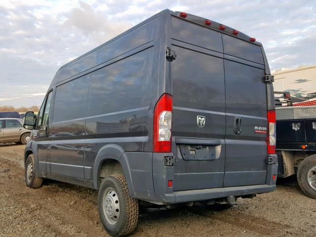 3C6TRVCG4HE552264 - 2017 RAM PROMASTER 灰色 照片 3