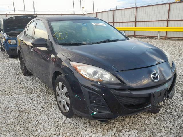 JM1BL1UG7B1375779 - 2011 MAZDA 3 I Czarny zdjęcie 1