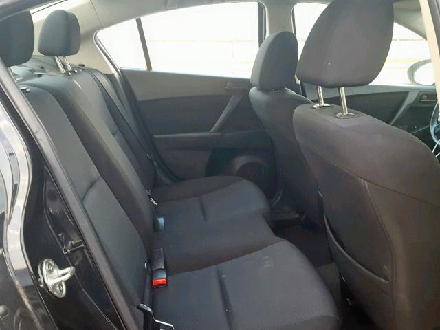 JM1BL1UG7B1375779 - 2011 MAZDA 3 I Czarny zdjęcie 6