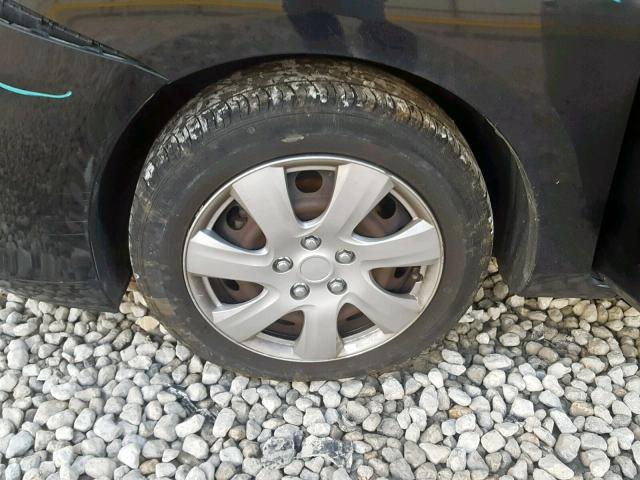 JM1BL1UG7B1375779 - 2011 MAZDA 3 I Czarny zdjęcie 9