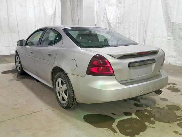 2G2WP552061240910 - 2006 PONTIAC GRAND PRIX GRAY photo 3