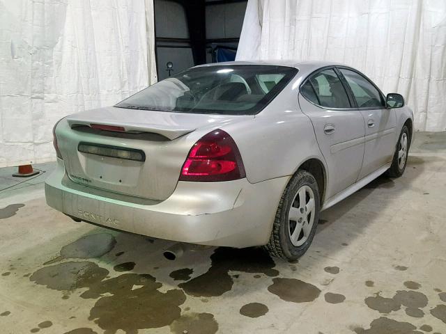 2G2WP552061240910 - 2006 PONTIAC GRAND PRIX GRAY photo 4