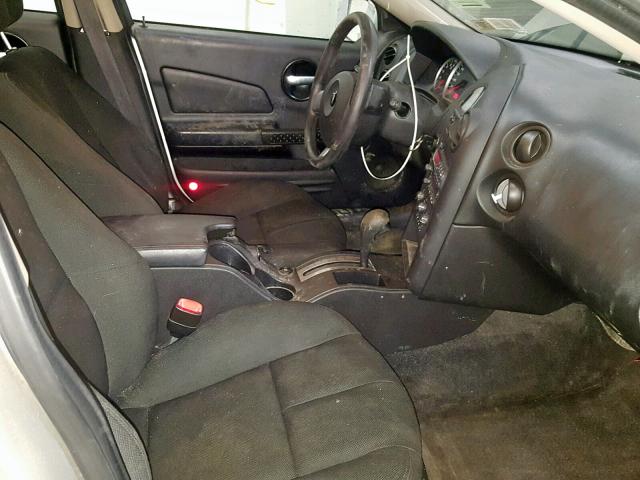 2G2WP552061240910 - 2006 PONTIAC GRAND PRIX GRAY photo 5