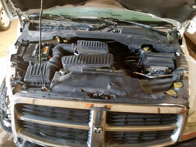 1D4HB48N66F149655 - 2006 DODGE DURANGO SL WHITE photo 7