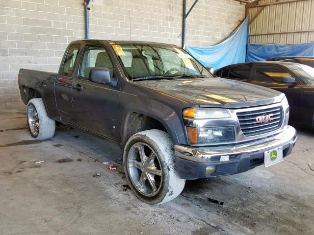 1GTDT19E688106480 - 2008 GMC CANYON GRAY photo 1