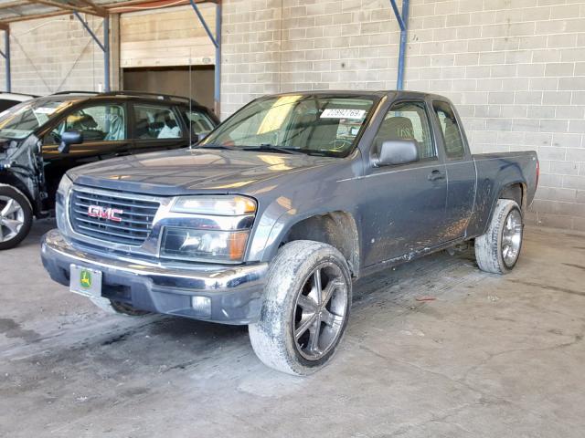 1GTDT19E688106480 - 2008 GMC CANYON GRAY photo 2