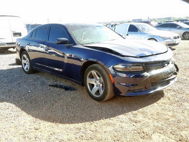 2C3CDXAT4HH547805 - 2017 DODGE CHARGER PO BLUE photo 1