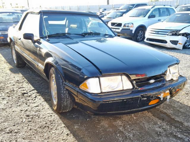 1FABP44E4KF297846 - 1989 FORD MUSTANG LX BLACK photo 1