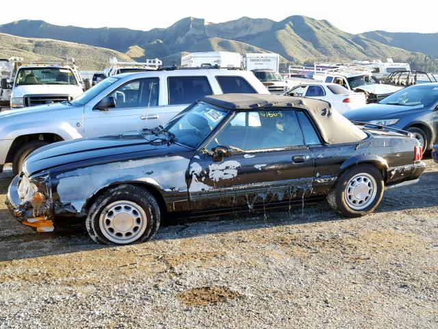 1FABP44E4KF297846 - 1989 FORD MUSTANG LX BLACK photo 9