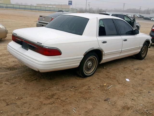 2MELM75W2VX694768 - 1997 MERCURY GRAND MARQ WHITE photo 4