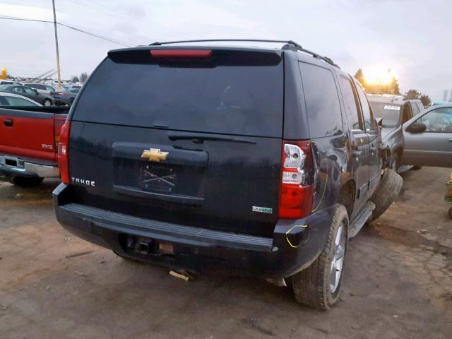 1GNSKBE05BR348809 - 2011 CHEVROLET TAHOE K150 BLACK photo 4