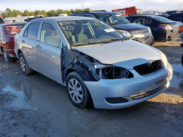 1NXBR32E58Z957278 - 2008 TOYOTA COROLLA CE SILVER photo 1
