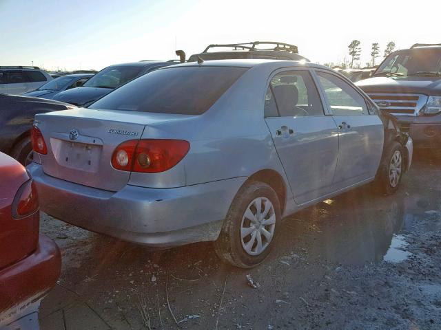 1NXBR32E58Z957278 - 2008 TOYOTA COROLLA CE SILVER photo 4