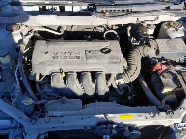 1NXBR32E58Z957278 - 2008 TOYOTA COROLLA CE SILVER photo 7