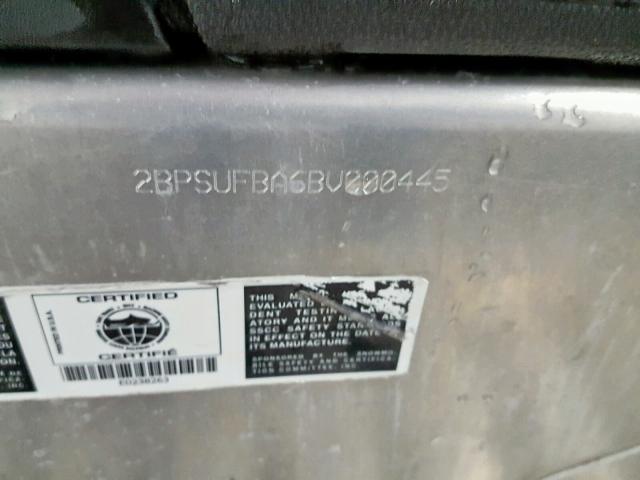 2BPSUFBA6BV000445 - 2011 SKI DOO SNOWMOBILE წითელი ფოტო 20