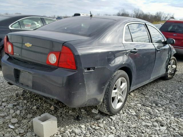 1G1ZB5E19BF350090 - 2011 CHEVROLET MALIBU LS BLACK photo 4