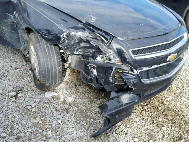 1G1ZB5E19BF350090 - 2011 CHEVROLET MALIBU LS BLACK photo 9