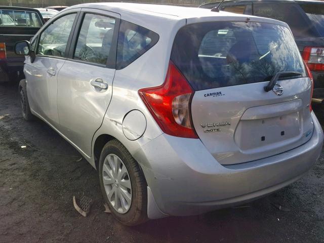 3N1CE2CP8EL399451 - 2014 NISSAN VERSA NOTE SILVER photo 3