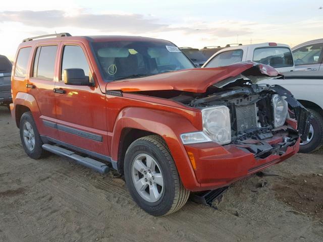 1J8GN28K29W513092 - 2009 JEEP LIBERTY SP ORANGE photo 1