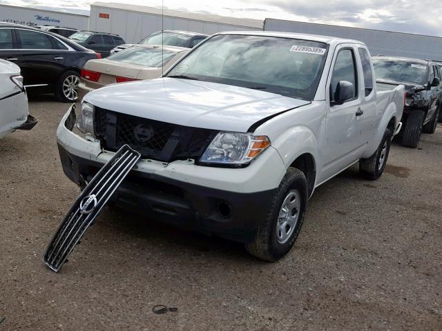 1N6BD0CT9HN737213 - 2017 NISSAN FRONTIER S WHITE photo 2