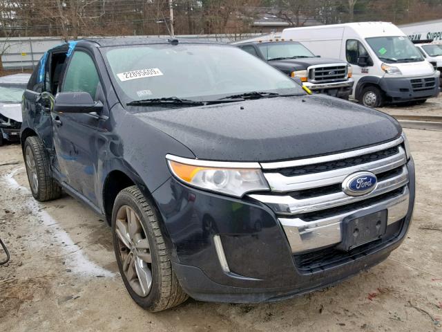 2FMDK4KC1BBB12510 - 2011 FORD EDGE LIMIT BLACK photo 1