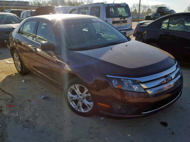 3FAHP0HAXCR254577 - 2012 FORD FUSION SE ბურგუნდია ფოტო 1