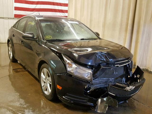 1G1P75SZ4E7295081 - 2014 CHEVROLET CRUZE BLACK photo 1