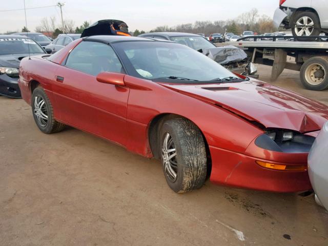 2G1FP22K6V2145297 - 1997 CHEVROLET CAMARO BAS BURGUNDY photo 1