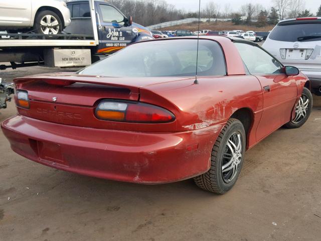 2G1FP22K6V2145297 - 1997 CHEVROLET CAMARO BAS BURGUNDY photo 4