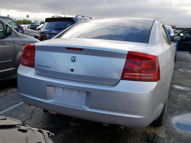 2B3KA43R17H644363 - 2007 DODGE CHARGER SE SILVER photo 9