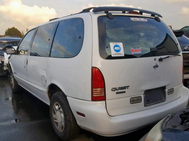 4N2DN1115VD840059 - 1997 NISSAN QUEST XE WHITE photo 3