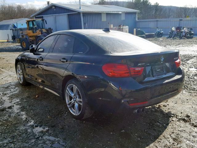 WBA4C9C50FD331065 - 2015 BMW 428 XI BLACK photo 3