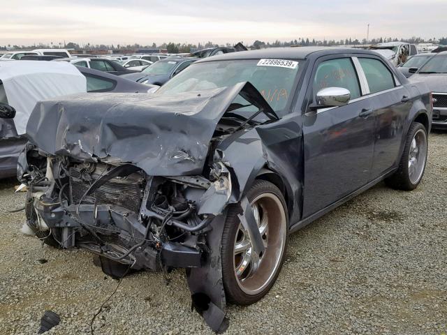 2C3KA43R57H774214 - 2007 CHRYSLER 300 GRAY photo 2