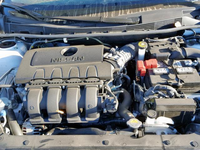 3N1AB7AP8JY326903 - 2018 NISSAN SENTRA S WHITE photo 7