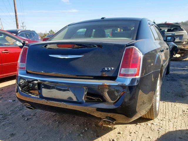 2C3CCAAG7EH203741 - 2014 CHRYSLER 300 BLACK photo 4