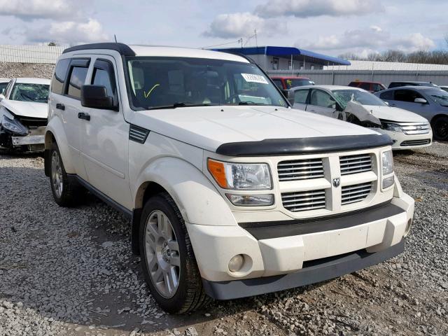 1D4PU4GK9AW165404 - 2010 DODGE NITRO HEAT WHITE photo 1