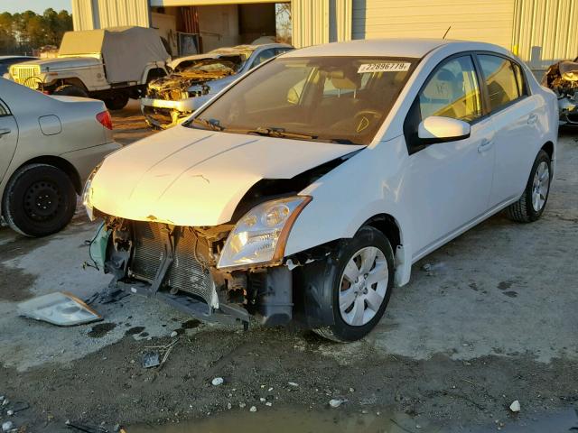 3N1AB61E68L749317 - 2008 NISSAN SENTRA 2.0 WHITE photo 2