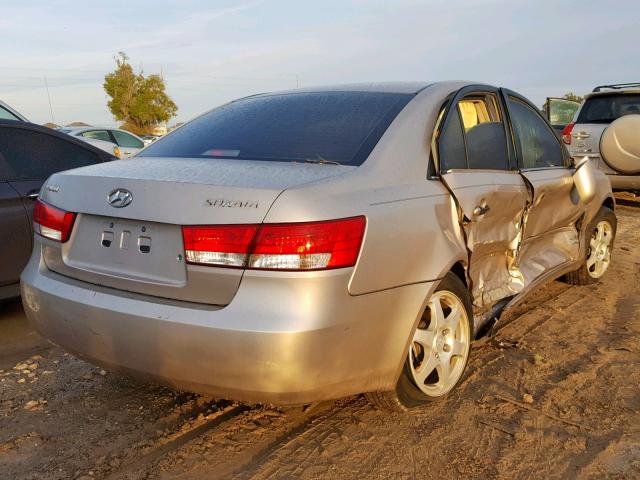 5NPEU46C86H132647 - 2006 HYUNDAI SONATA GLS 金色 照片 4