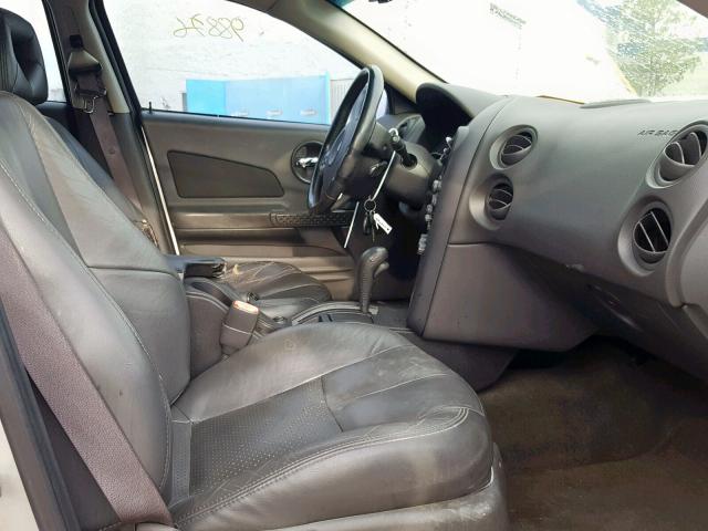 2G2WR524241133581 - 2004 PONTIAC GRAND PRIX SILVER photo 5